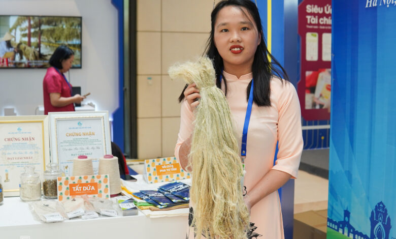 Loạt sản phẩm khoa học công nghệ tại triển lãm tăng trưởng xanh Loạt sản phẩm khoa học công nghệ tại triển lãm tăng trưởng xanh