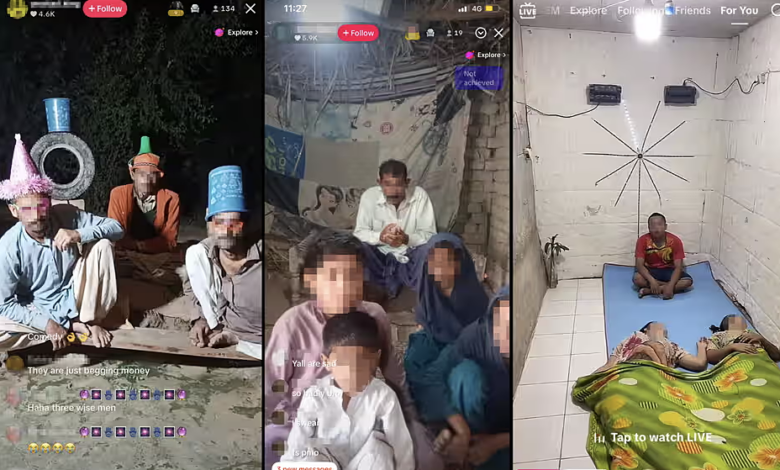 Ăn xin online trên TikTok Ăn xin online trên TikTok