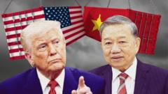 Tổng thống Trump: ‘Tôi vừa thực hiện thỏa thuận thương mại với Việt Nam’ Tổng thống Trump: ‘Tôi vừa thực hiện thỏa thuận thương mại với Việt Nam’