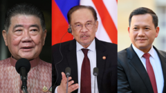Lãnh đạo Thái Lan và Campuchia hội đàm ngừng bắn tại Malaysia Lãnh đạo Thái Lan và Campuchia hội đàm ngừng bắn tại Malaysia