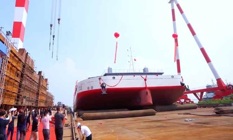 Trung Quốc cạnh tranh SpaceX về tàu thu hồi tên lửa tái sử dụng Trung Quốc cạnh tranh SpaceX về tàu thu hồi tên lửa tái sử dụng