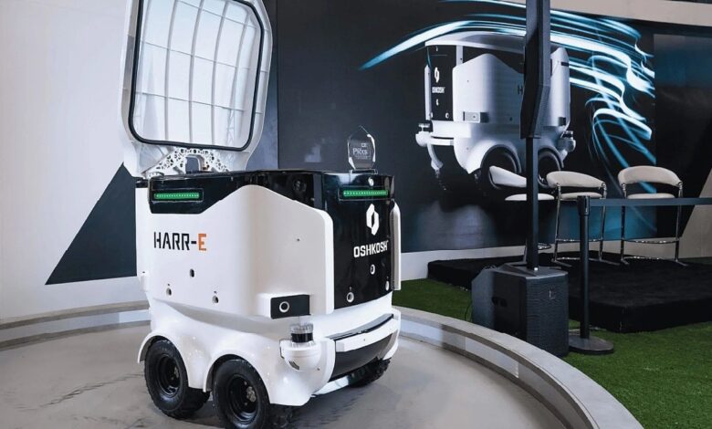 Robot tự thu gom rác Robot tự thu gom rác