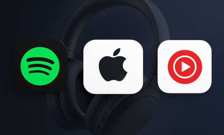 So sánh Spotify với Apple Music và YouTube Music So sánh Spotify với Apple Music và YouTube Music