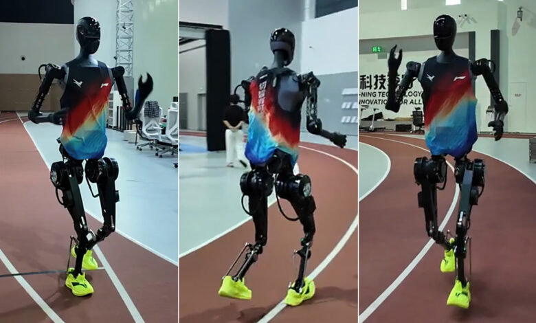 Thử giày chạy – nhiệm vụ mới của robot hình người Thử giày chạy – nhiệm vụ mới của robot hình người