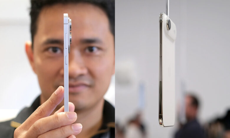 Smartphone siêu mỏng iPhone Air và Galaxy S25 Edge đọ cấu hình Smartphone siêu mỏng iPhone Air và Galaxy S25 Edge đọ cấu hình
