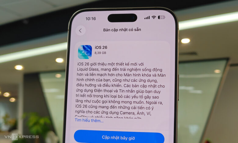 Apple phát hành iOS, iPadOS 26 với giao diện mới Apple phát hành iOS, iPadOS 26 với giao diện mới