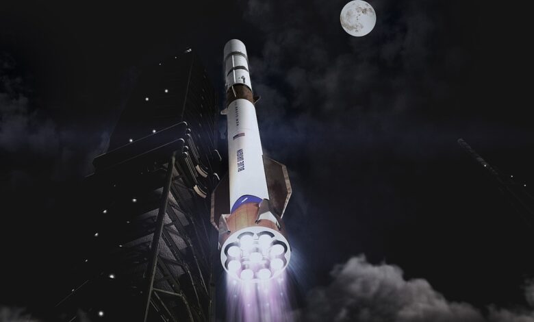 Blue Origin phát triển tên lửa đẩy hạng siêu nặng Blue Origin phát triển tên lửa đẩy hạng siêu nặng