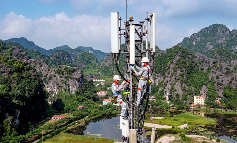 Gần 40% dân số Việt Nam có thể bắt sóng 5G Gần 40% dân số Việt Nam có thể bắt sóng 5G