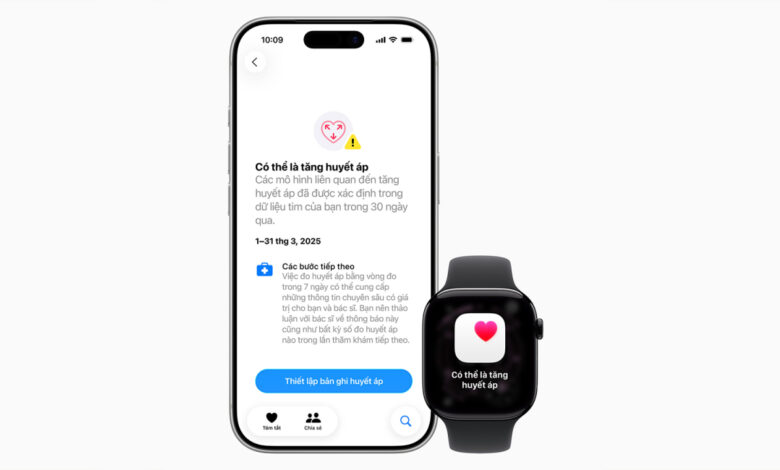 Apple Watch dùng được tính năng cảnh báo huyết cao ở Việt Nam Apple Watch dùng được tính năng cảnh báo huyết cao ở Việt Nam
