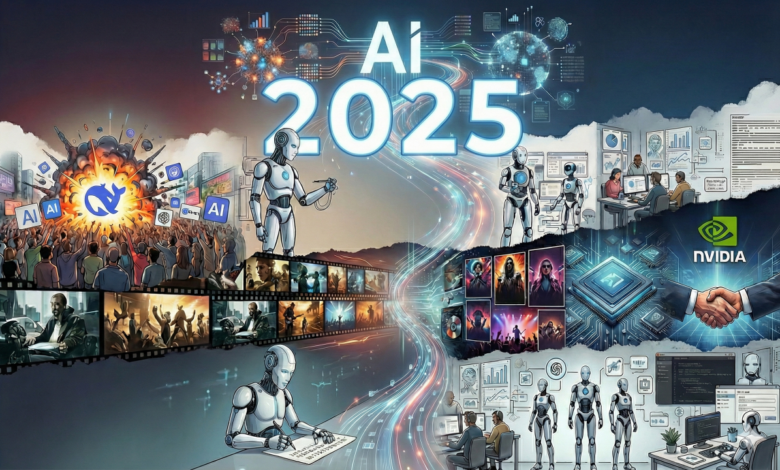 AI 2025 – từ cơn sốt DeepSeeek đến những cú bắt tay tỷ USD