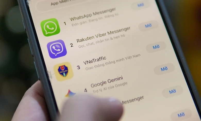 WhatsApp, Viber bất ngờ được tải nhiều tại Việt Nam WhatsApp, Viber bất ngờ được tải nhiều tại Việt Nam