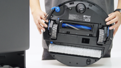Ecovacs T90 Pro Omni – robot lau con lăn dài 27 cm