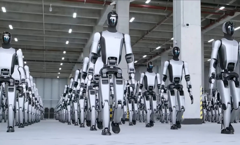 Trung Quốc áp đảo thị trường robot hình người Trung Quốc áp đảo thị trường robot hình người