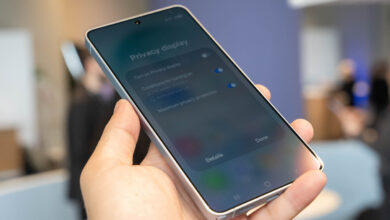 Trải nghiệm màn hình chống nhìn trộm trên Galaxy S26 Ultra