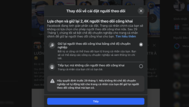 Facebook ‘thúc giục’ người dùng cập nhật chế độ chuyên nghiệp