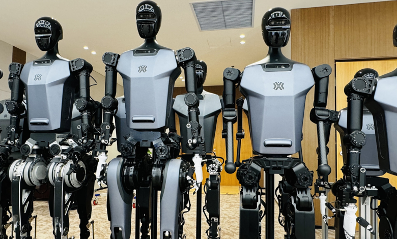 Robot hình người Trung Quốc và cuộc chiến vươn ra toàn cầu Robot hình người Trung Quốc và cuộc chiến vươn ra toàn cầu