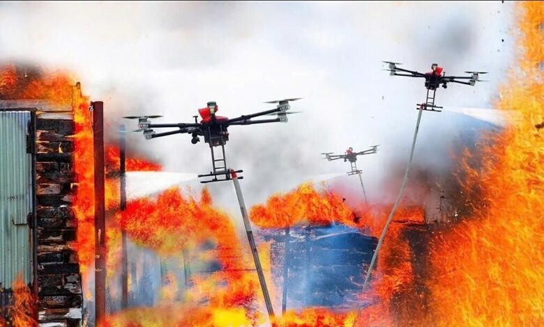 CT Group phát triển UAV bầy đàn chữa cháy CT Group phát triển UAV bầy đàn chữa cháy