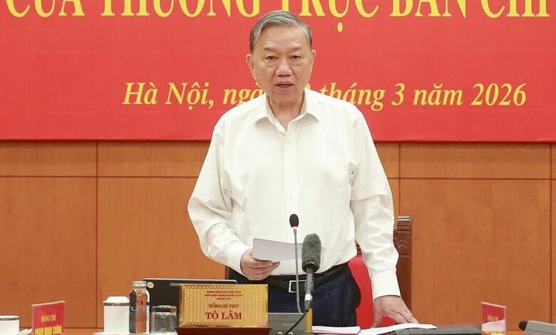 Tổng Bí thư: Cần chính sách mạnh thu hút chuyên gia AI, bán dẫn Tổng Bí thư: Cần chính sách mạnh thu hút chuyên gia AI, bán dẫn