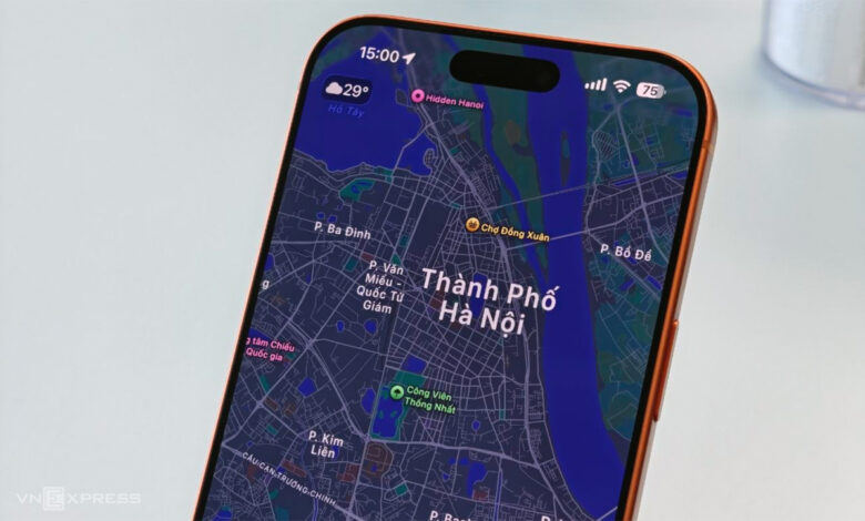 Apple Maps bắt đầu hiển thị địa giới hành chính mới ở Việt Nam Apple Maps bắt đầu hiển thị địa giới hành chính mới ở Việt Nam