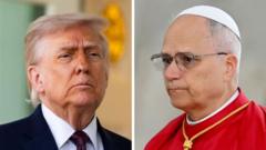 Ông Trump đánh mất sự ủng hộ quý giá vì mâu thuẫn với Giáo hoàng Leo Ông Trump đánh mất sự ủng hộ quý giá vì mâu thuẫn với Giáo hoàng Leo