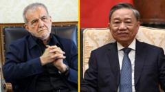 Tổng thống Iran chúc mừng ông Tô Lâm, muốn quan hệ ‘sâu sắc và mở rộng hơn nữa’ Tổng thống Iran chúc mừng ông Tô Lâm, muốn quan hệ ‘sâu sắc và mở rộng hơn nữa’