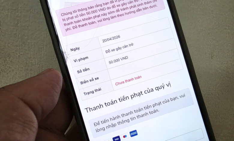 Chiêu lừa ‘phạt nguội 50.000 đồng’ để chiếm thẻ ngân hàng Chiêu lừa ‘phạt nguội 50.000 đồng’ để chiếm thẻ ngân hàng