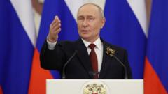 Ông Putin nói cuộc chiến với Ukraine ‘đang tới hồi kết’ Ông Putin nói cuộc chiến với Ukraine ‘đang tới hồi kết’