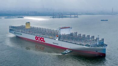Tàu nhiên liệu kép sức chở 24.000 container đầu tiên trên thế giới