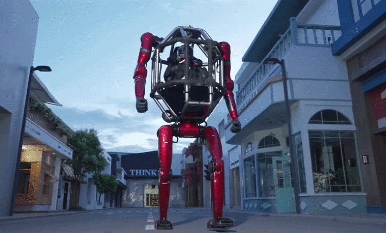 Công ty Trung Quốc ra mắt robot chở người có thể biến hình Công ty Trung Quốc ra mắt robot chở người có thể biến hình