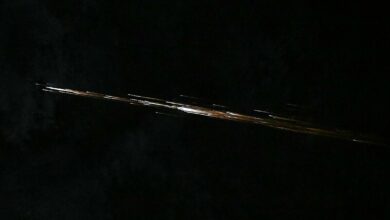 Phi hành gia ghi hình cầu lửa từ trạm ISS