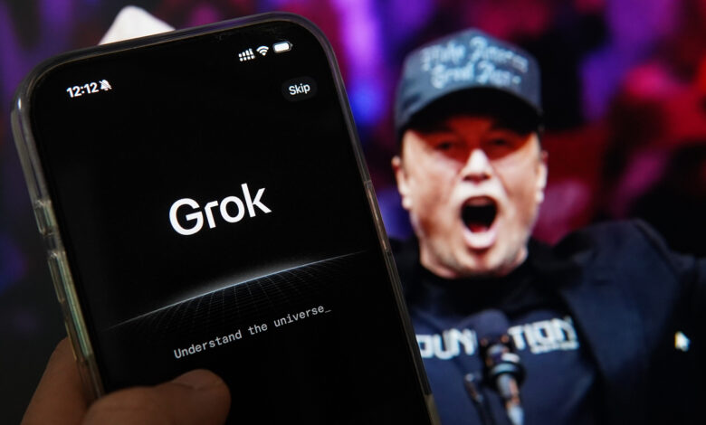 Grok của Elon Musk mất dần vị thế trong cuộc đua AI Grok của Elon Musk mất dần vị thế trong cuộc đua AI