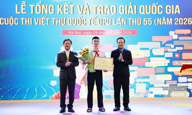 Bức thư gửi robot giành giải nhất Cuộc thi viết thư UPU Bức thư gửi robot giành giải nhất Cuộc thi viết thư UPU