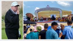 Sân golf Trump ở Hưng Yên: Chính quyền ra ‘tối hậu thư’, dân lo tiền đền bù thấp