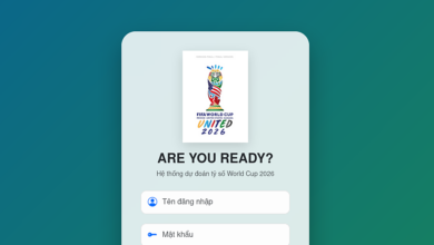 Nguy cơ mất tiền từ trang web World Cup 2026 giả