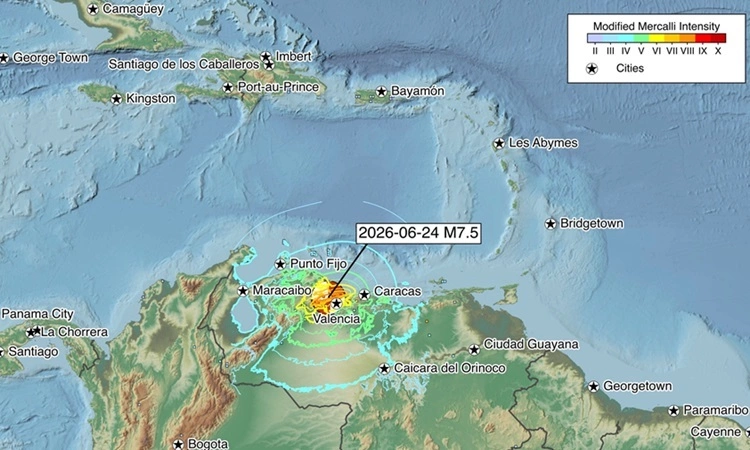 Mức độ phức tạp của động đất kép ở Venezuela Mức độ phức tạp của động đất kép ở Venezuela