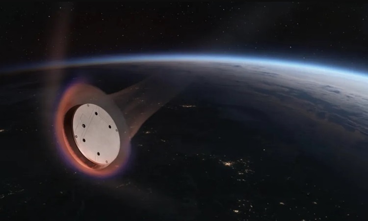 SpaceX phóng thử tàu chở hàng mới hình đĩa SpaceX phóng thử tàu chở hàng mới hình đĩa