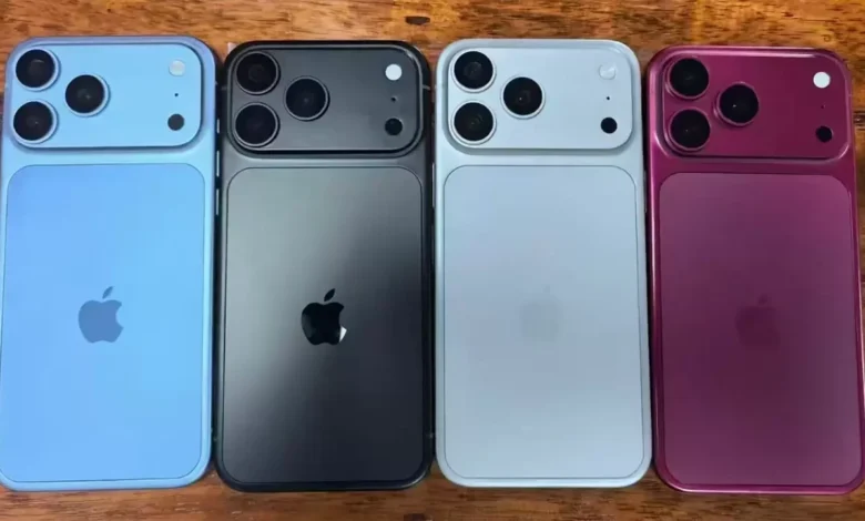 Bốn màu mới của iPhone 18 Pro Bốn màu mới của iPhone 18 Pro