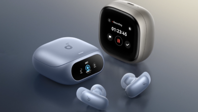 Loạt tai nghe True Wireless tích hợp màn hình hiển thị