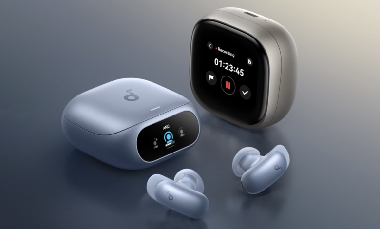 Loạt tai nghe True Wireless tích hợp màn hình hiển thị Loạt tai nghe True Wireless tích hợp màn hình hiển thị
