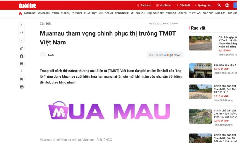 Hàng nghìn người kêu cứu vì liên quan đến sàn thương mại điện tử Muamau Hàng nghìn người kêu cứu vì liên quan đến sàn thương mại điện tử Muamau