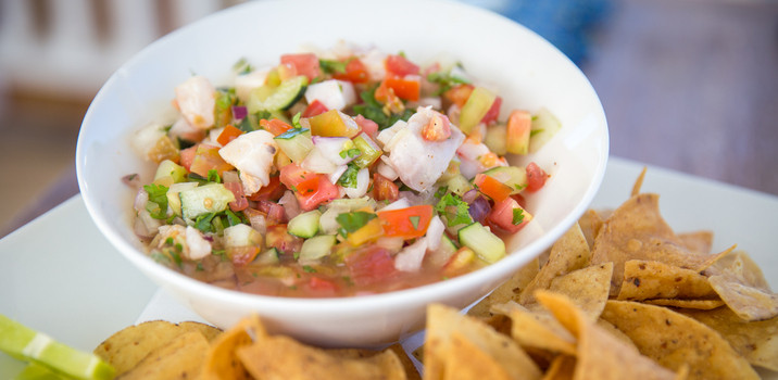 Ceviche Ô liu và Nho – Hương vị tươi mát từ Biển cả Ceviche Ô liu và Nho – Hương vị tươi mát từ Biển cả
