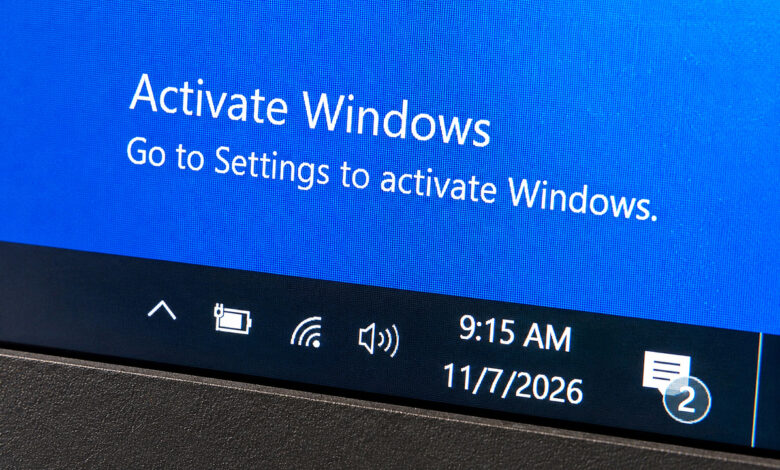 Dùng máy tính báo ‘Activate Windows’ có vi phạm bản quyền?