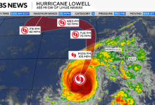 Cảnh báo bão: Bão Lowell đang tiến gần, Tây Hawaii chuẩn bị ứng phó!