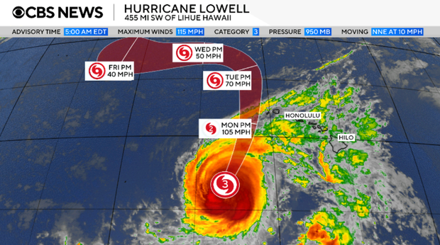 Cảnh báo bão: Bão Lowell đang tiến gần, Tây Hawaii chuẩn bị ứng phó! Cảnh báo bão: Bão Lowell đang tiến gần, Tây Hawaii chuẩn bị ứng phó!